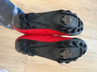 Zapatillas Ciclismo MTB Luck Rojas