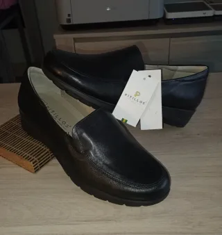 Mocasines Pitillos señora negros