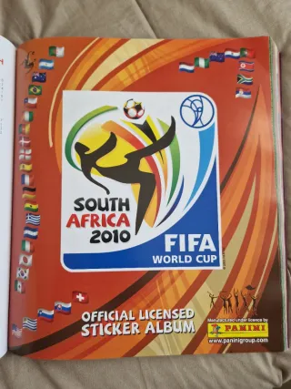 Libro Stickers Panini Mundiales 1970-2022