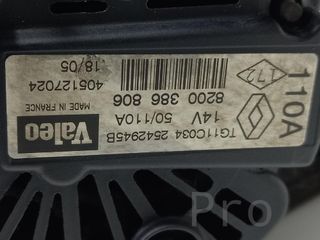 ALTERNADOR RENAULT CLIO II FASE II (B/CB0) 8200386806 2001