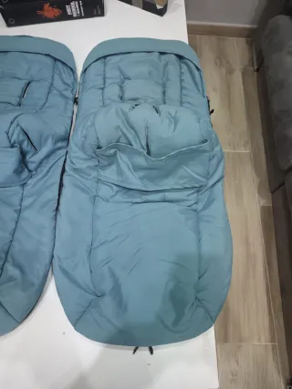 Lote 2 Sacos Bugaboo Azul petróleo