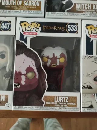 Set Funkos Villanos Tierra Media