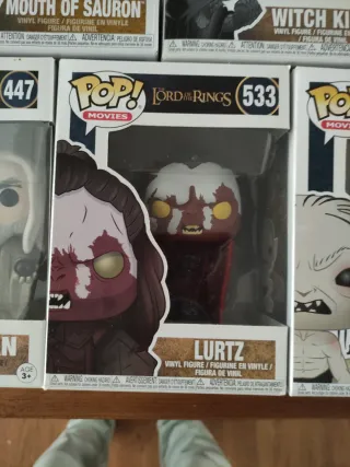 Set Funkos Villanos Tierra Media