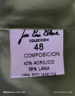 Chaqueta mujer cuadros