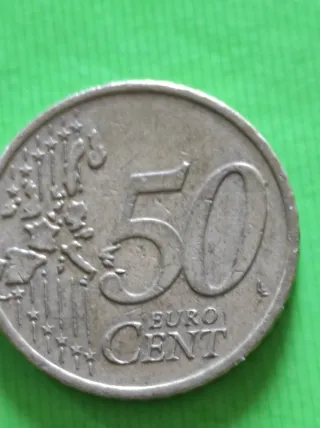 Moneta 50 Euro Cent 2002