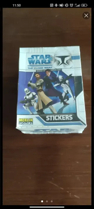 Cromos Star Wars: The Clone Wars