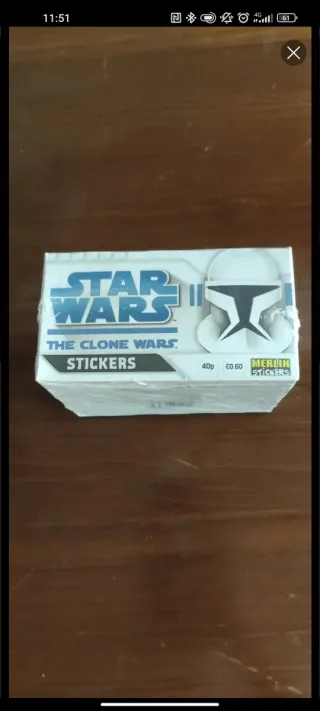 Cromos Star Wars: The Clone Wars