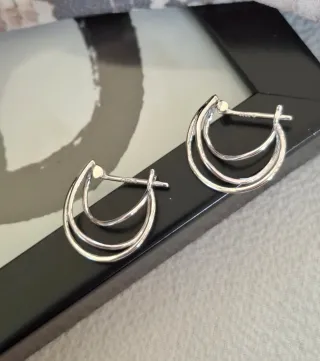 Pendientes Aro Plata de Ley