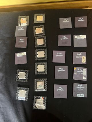 Lote Procesadores Intel Pentium Antiguos
