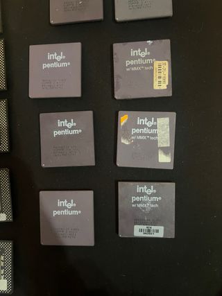 Lote Procesadores Intel Pentium Antiguos
