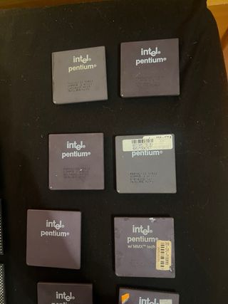 Lote Procesadores Intel Pentium Antiguos