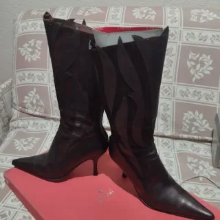 Botas altas mujer piel DANSI