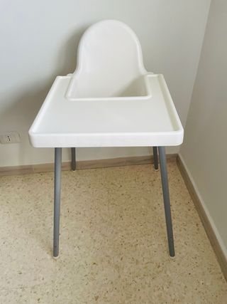 Seggiolone pappa IKEA bianco