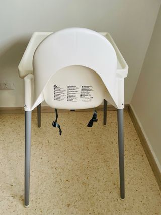 Seggiolone pappa IKEA bianco