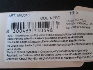 MEDIAS MICROFIBRA NEGRO CALZEDONIA