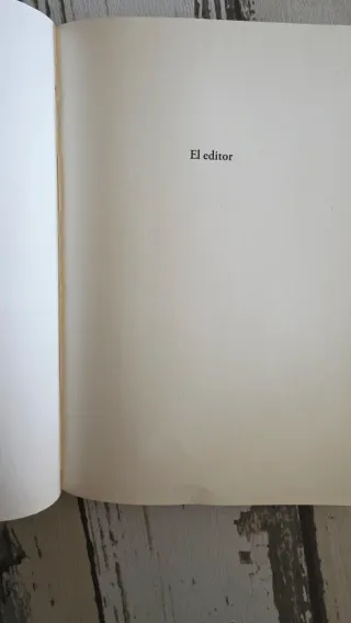 El editor