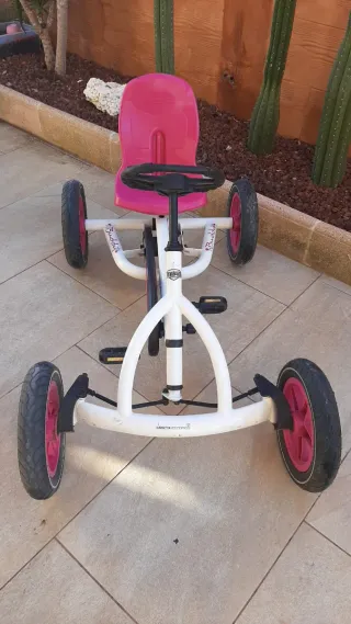 Kart BERG Buddy Cuatriciclo Infantil Rosa