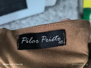 Falda antelina mujer