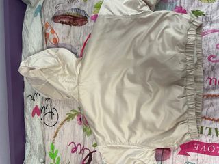 Chaqueta H&M Divided crema con capucha reversible