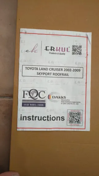 Bacas Toyota Land Cruiser