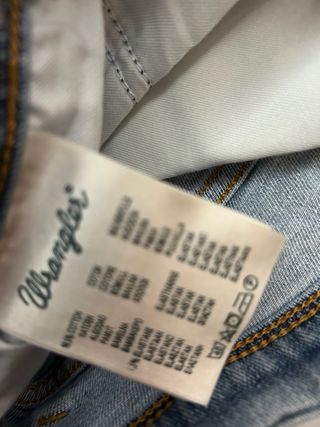 Jeans Wrangler Uomo Denim Blu