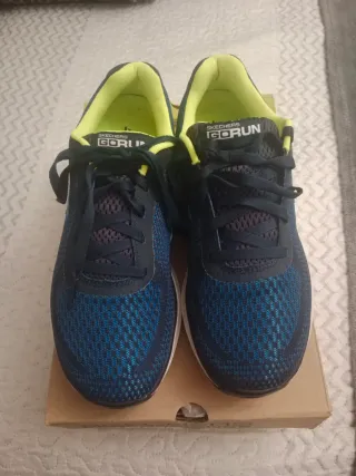 Zapatillas Skechers GORUN Azul/verde