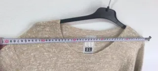 Jersey fino hombre moderno XL beige