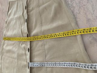 Gonna beige con bottoni vintage donna Claudia’78