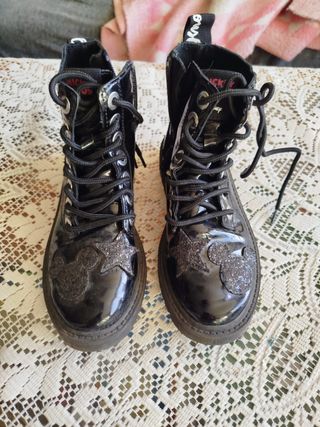 Botas charol Zara Girls T.32