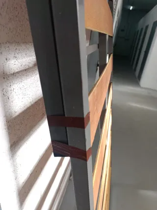 Somier abatible madera y metal