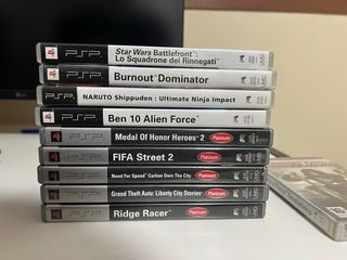 Pack 9 Juegos PSP