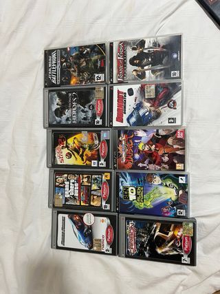 Pack 9 Juegos PSP
