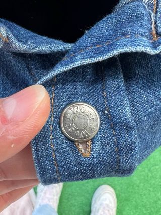 Camisa Vaquera Vintage Azul