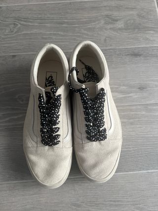 Sapatilhas Vans Bege Tamanho 42