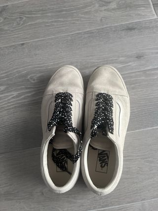 Sapatilhas Vans Bege Tamanho 42