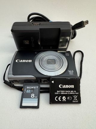 Cámara Digital Canon PowerShot A3500 IS HD WiFi