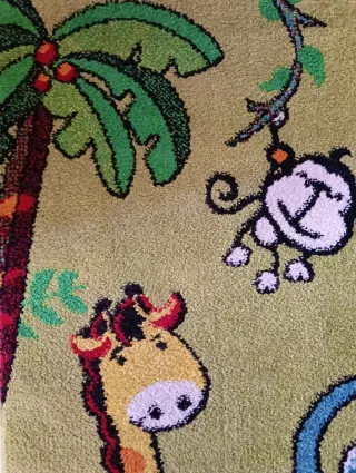 Alfombra infantil selva animales