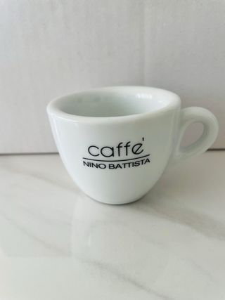 Set 6 Tazzine Caffè Porcellana con piattini