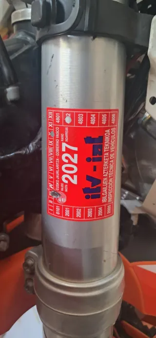 KTM EXC-F 450cc 2012