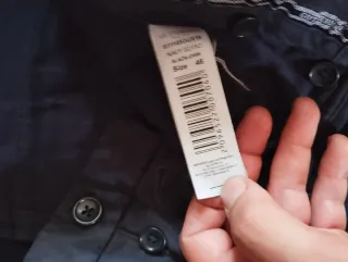 Pantaloni Chino Uomo Gutteridge Taglia S Blu