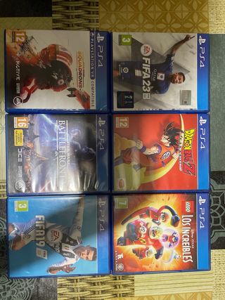 PS4 juegos.