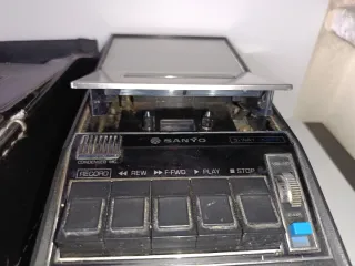 Registratore Cassette Sanyo M2517 Non Funzionante
