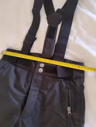 Pantalón nieve esquí niñ@ 11-12 años con tirantes