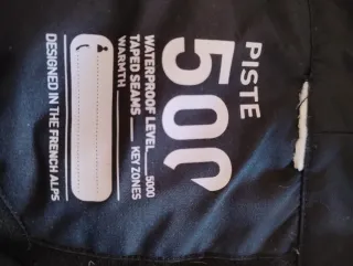 Pantalón nieve esquí niñ@ 11-12 años con tirantes