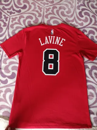 Camiseta Nike Chicago Bulls Zack Lavine Talla M
