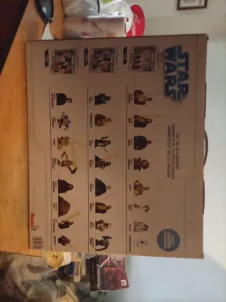 Set 25 Llaveros Figuras Star Wars