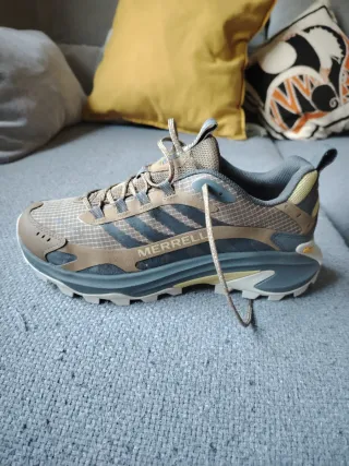 Zapatillas Merrell Moab Speed 2 GTX Marrón/Gris