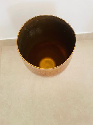 Vaso decorativo con cherubini