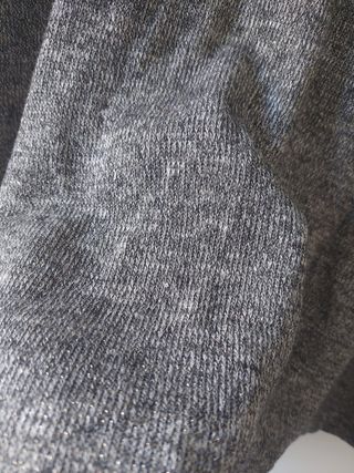 Camiseta de mujer gris manga 3/4 talla L