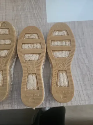 Alpargatas niño talla 22/23